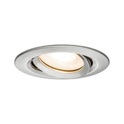 Premium EBL Set Nova IP65 swivel LED 3x7W GU10 in a modern design with warm white light for damp rooms.