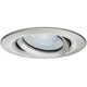 Premium EBL Set Nova IP65 schwenkbar LED 3x7W GU10 Einbaustrahler mit modernem Design