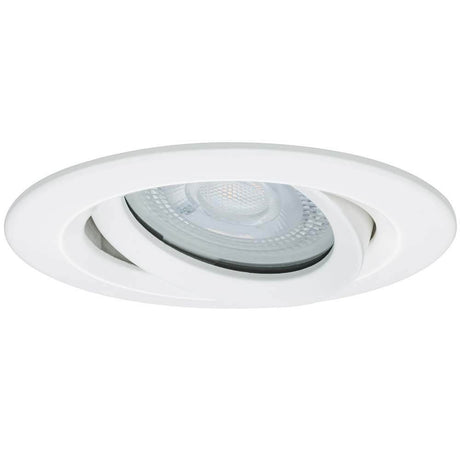 Kit Premium EBL Nova IP65 orientable LED 3x7W GU10 blanc - spot encastré moderne pour pièces humides