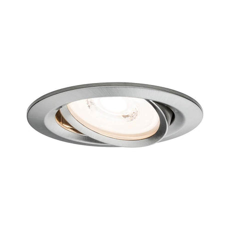 Premium EBL Sæt Reflektor Mønt rd sort Dæmpbar LED 3x6,8W aluminium i et moderne, rundt design for effektiv accentbelysning.