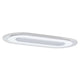 Premium EBL Set Whirl oval LED 1x8W 115x230mm Alu-Gedreht in elegantem Design mit blendfreiem Licht.