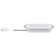 Premium EBL Set Whirl oval LED 1x8W 115x230mm Alu-Gedreht mit dimmbarem, blendfreiem Licht.