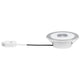 Premium EBL Set Whirl rd dim LED 3x5,5W 120mm Alu-Gedreht Satin mit satinierter Oberfläche und Dimmfunktion.