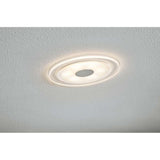 Premium EBL Set Whirl rd dim LED 3x5,5W 120mm Alu-Gedreht Satin