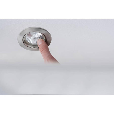 Premium EBL easyClick2 drejelig max. 50W GU10 - nemt at skifte pæren med et tryk på en finger.