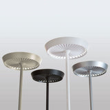 Rotaliana Prince LED-Stehleuchte in verschiedenen Farben: silber, weiß, schwarz und grau, dimmbar und modern.