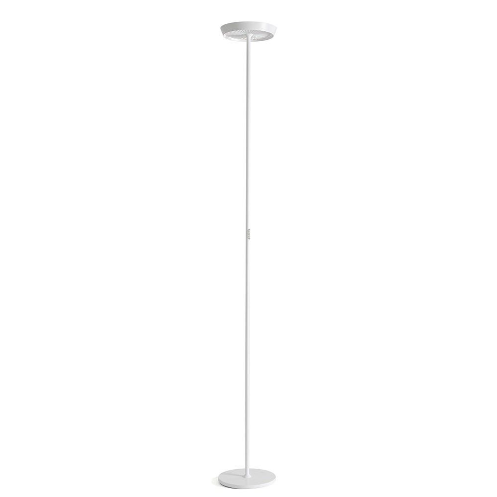 Rotaliana Prince LED-Stehleuchte in Weiß, dimmbar, 4850lm, modernes Design für stilvolle Beleuchtung.
