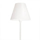 Pro-Light Außenstehleuchte IP44 169,5cm weiß mit modernem, schlichtem Design in weißer Farbe.