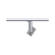 ProRail3 LED Schienenspot Zeuz 60° Dimmbar Silber montiert auf einer Schiene, stilvolles Design in Silber.