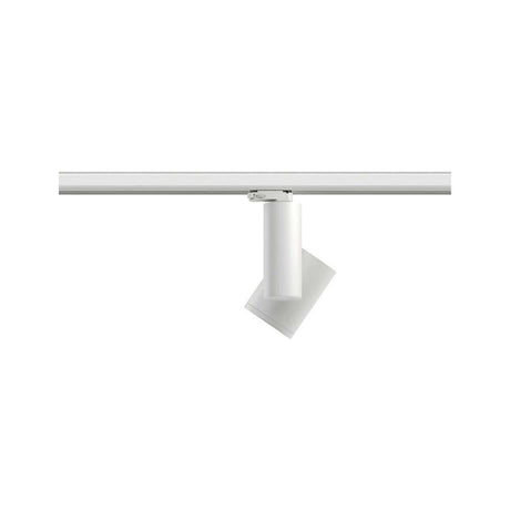ProRail3 LED track spotlight Zeuz 9° dimmable white mounted on a track system.