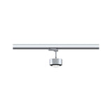 ProRail3 LED Schienenspot Aldan in Silber und Schwarz, dimmbar, modernes Design, Halbkugel-Glaslinse