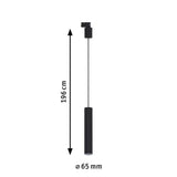 ProRail3 Pendelleuchte Artemons Dimmbar Schwarz