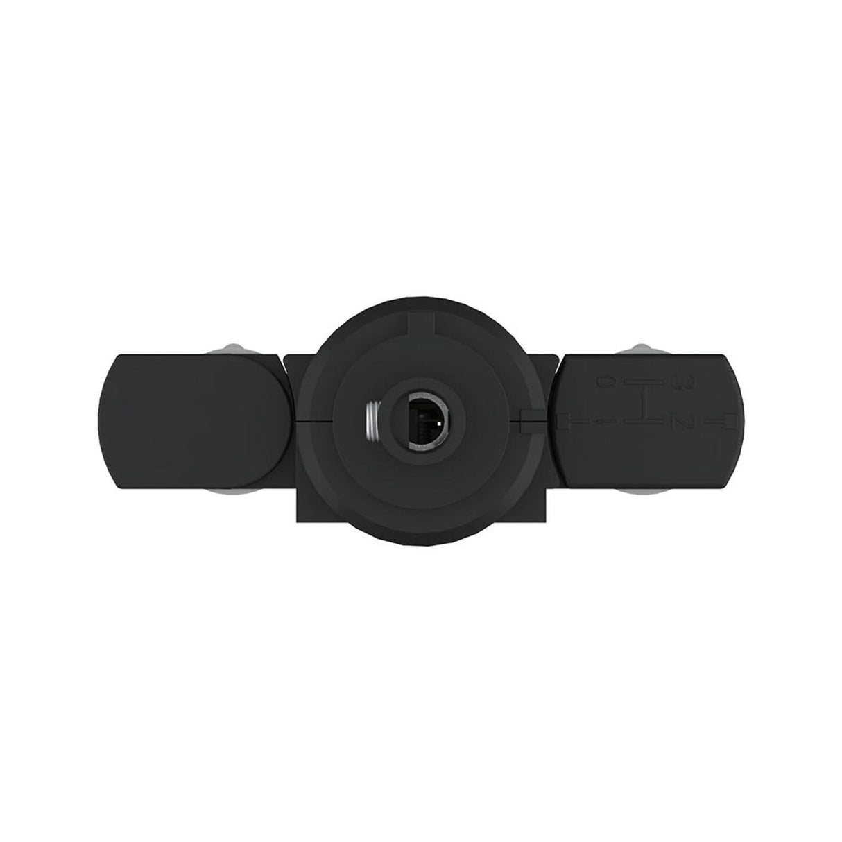 ProRail3 Pendelleuchteadapter Universal Schwarz
