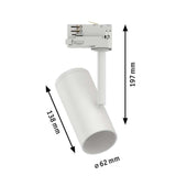 Prorail3 rail spot apole dimmable white