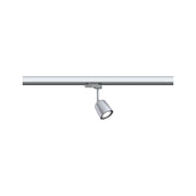 ProRail3 Schienenspot Cover Dimmbar Silber Chrom, eleganter dimmbarer LED-Schienenstrahler in Silber Chrom