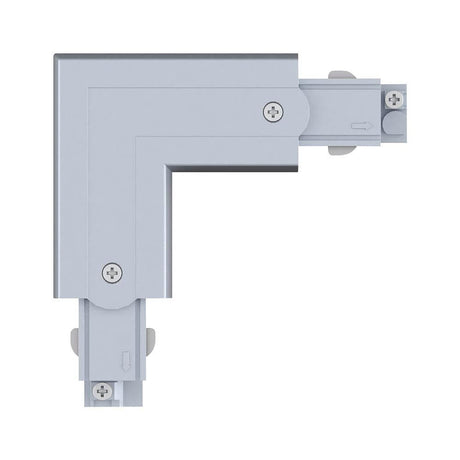ProRail3 Verbinder L-Stück Außen Silber in Silber für flexible L-Installationen