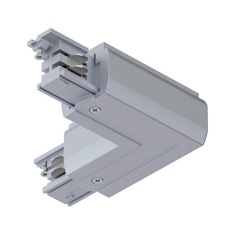 ProRail3 connector L-piece internal silver for flexible L-installations in the track system