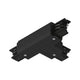 ProRail3 T-Verbinder links in Schwarz für individuelle Schienensysteme und flexible Beleuchtung.
