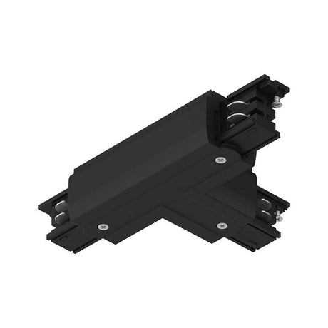 ProRail3 Connector T-piece Right Black for individual T-installations in the track system