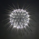 Critters Design Pendelleuchte 45 mit flexiblen Stahl-Diffusoren und LED-Lichtern in einem kreativen Design.