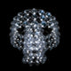 King's Design Kronleuchter 100cm mit Bubbles®-Technologie und LED-Beleuchtung in modernem Design.