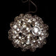 Star Design-Hängeleuchte 65cm mit luftgefüllten Bubbles® und glänzenden Oberflächen, die LED-Lichtpunkte reflektieren.