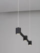 Puize LED Pendelleuchte 3-flammig 3000K Schwarz
