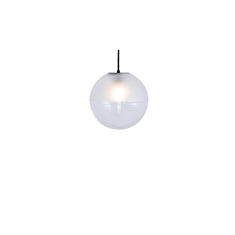 Pulpo LED Hängelampe Stellar Mini Ø 18cm mit transparenten Folien und sanftem Licht.