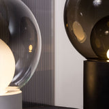 Pulpo LED pöytävalaisin Boule Medium Ø 58cm