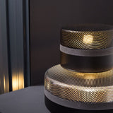 Pulpo LED Tischlampe Steel Drop Big Ø 32cm