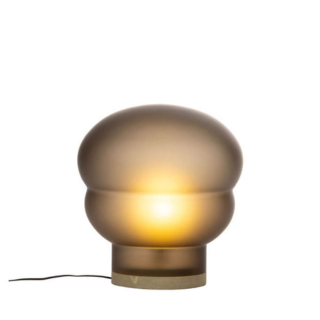 Pulpo LED Kumo Medium table lamp Ø 42cm in soft light, modern design for stylish interiors.