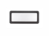 Pulsar LED Außenwandleuchte Rechteckig Abstrahlwinkel 67° Dunkelgrau IP54