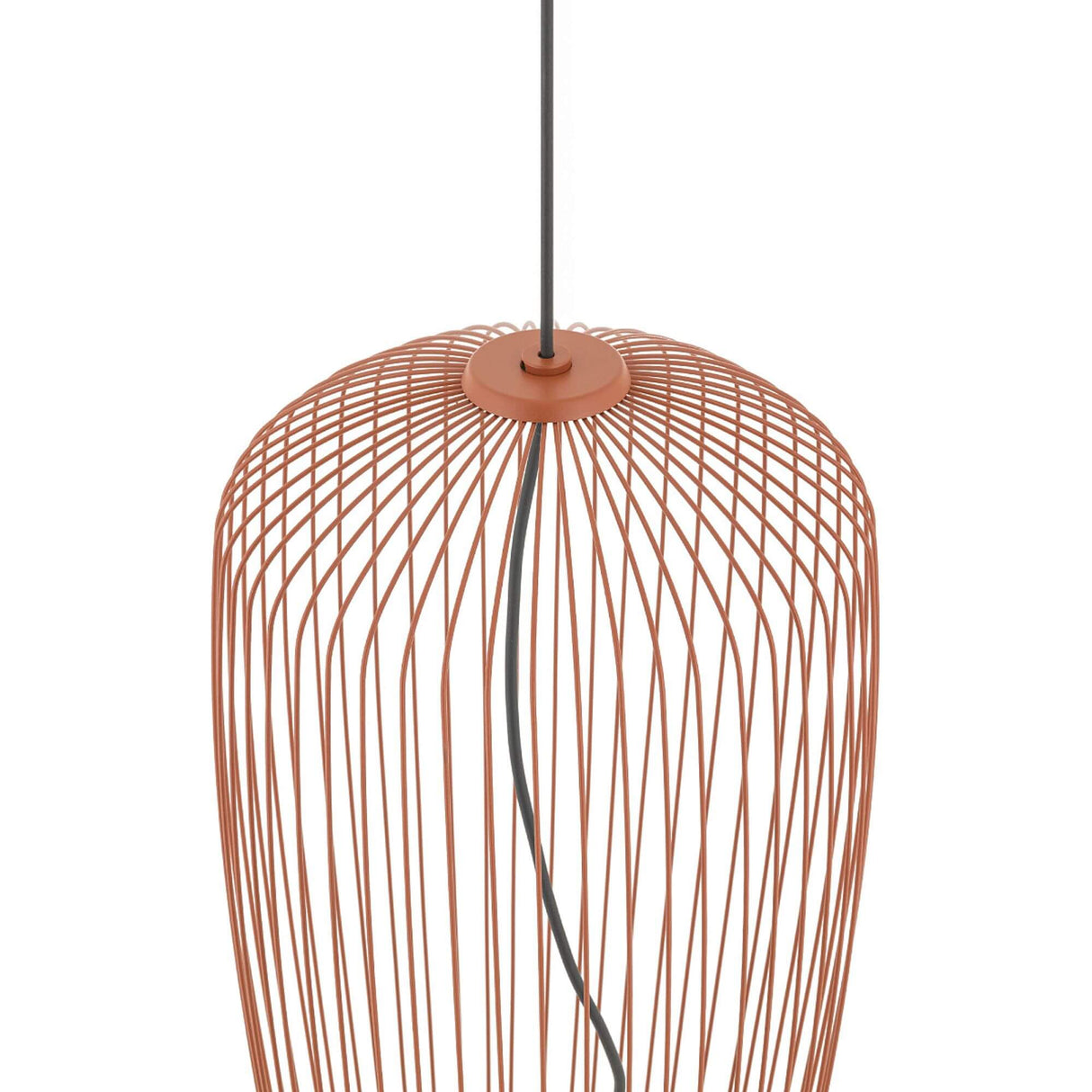Pumpkin S Hängeleuchte Ø 27cm H 65cm in modernem Design mit kunstvoller Form.