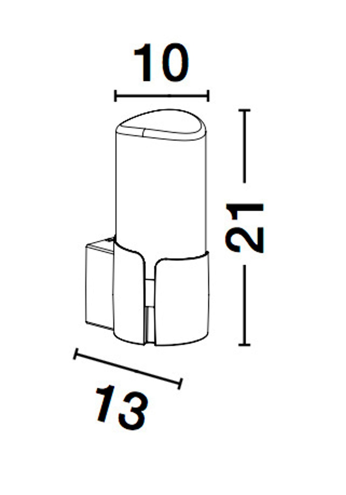 Pyro Außenwandleuchte Dunkelgrau IP54 (5)
