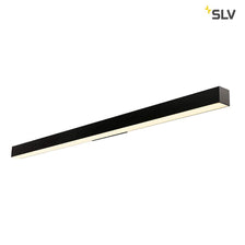 Q-Line LED Wall Light Black 3000K - elegant black wall lamp with warm white light for glare-free illumination.