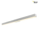 Q-Line LED Wandleuchte Silbergrau 3000K mit elegantem, schlichten Design und blendfreier Beleuchtung.