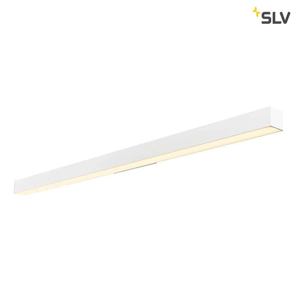Applique Q-Line LED blanche 3000K au design moderne avec lumière blanc chaud et éclairage sans éblouissement.