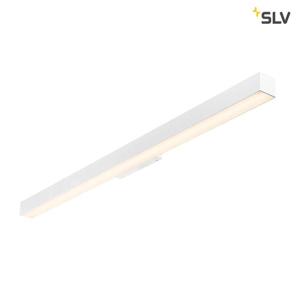 Applique Q-Line LED blanche 3000K avec éclairage blanc chaud pour une lumière sans éblouissement.
