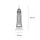 Empire Tischleuchte Illustration des Empire State Buildings mit Maßen 850 mm und 240 mm.