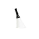 Flash Akku LED Tischlampe mit Fernbedienung in Taschenlampenform, stilvolles Design.