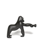 Kong XS Tischlampe Gorilla in Schwarz mit verstellbarem Arm für das Wohnzimmer.