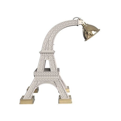 Paris M table lamp Eiffel Tower 60 cm, unique table lamp in Eiffel Tower shape with brass diffuser.
