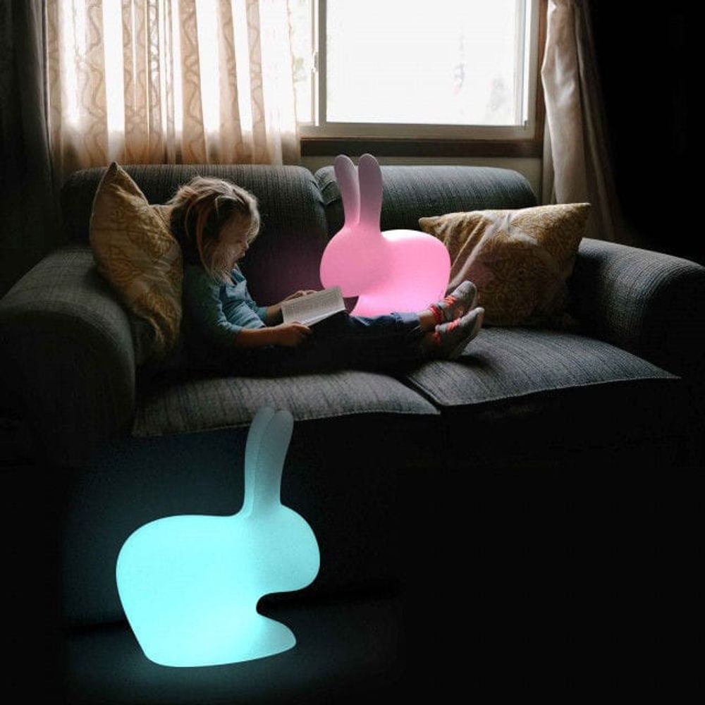 Lampe décorative LED de lapin avec lumière colorée