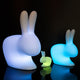 Rabbit LED Dekolampe in verschiedenen Größen mit farbigem Licht für Garten und Balkon.