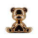 Teddy Boy Metal Tischleuchte in goldfarbenem Metall, designed by Stefano Giovannoni als modische Tischlampe.