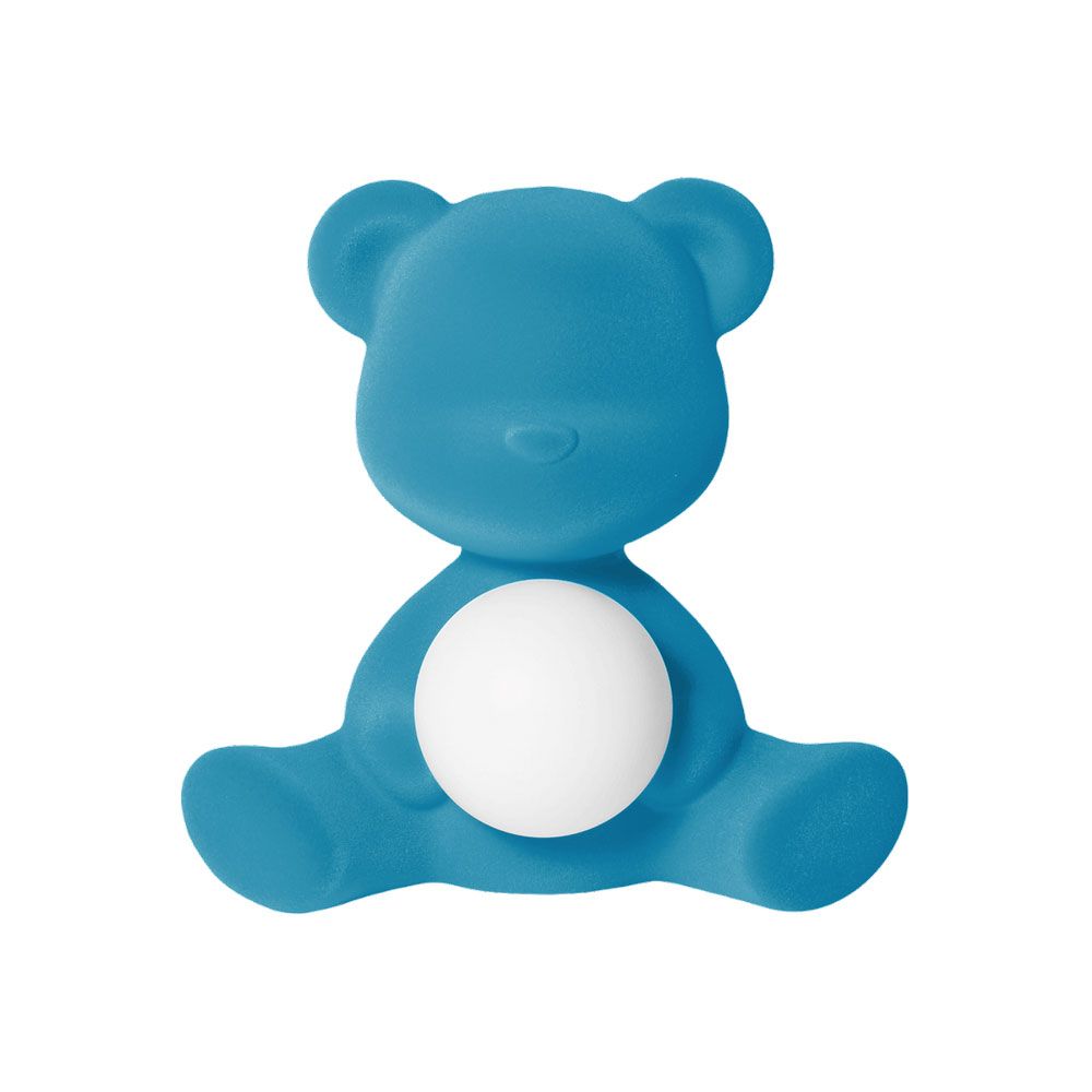 Lâmpada de mesa de veludo de menina de pelúcia