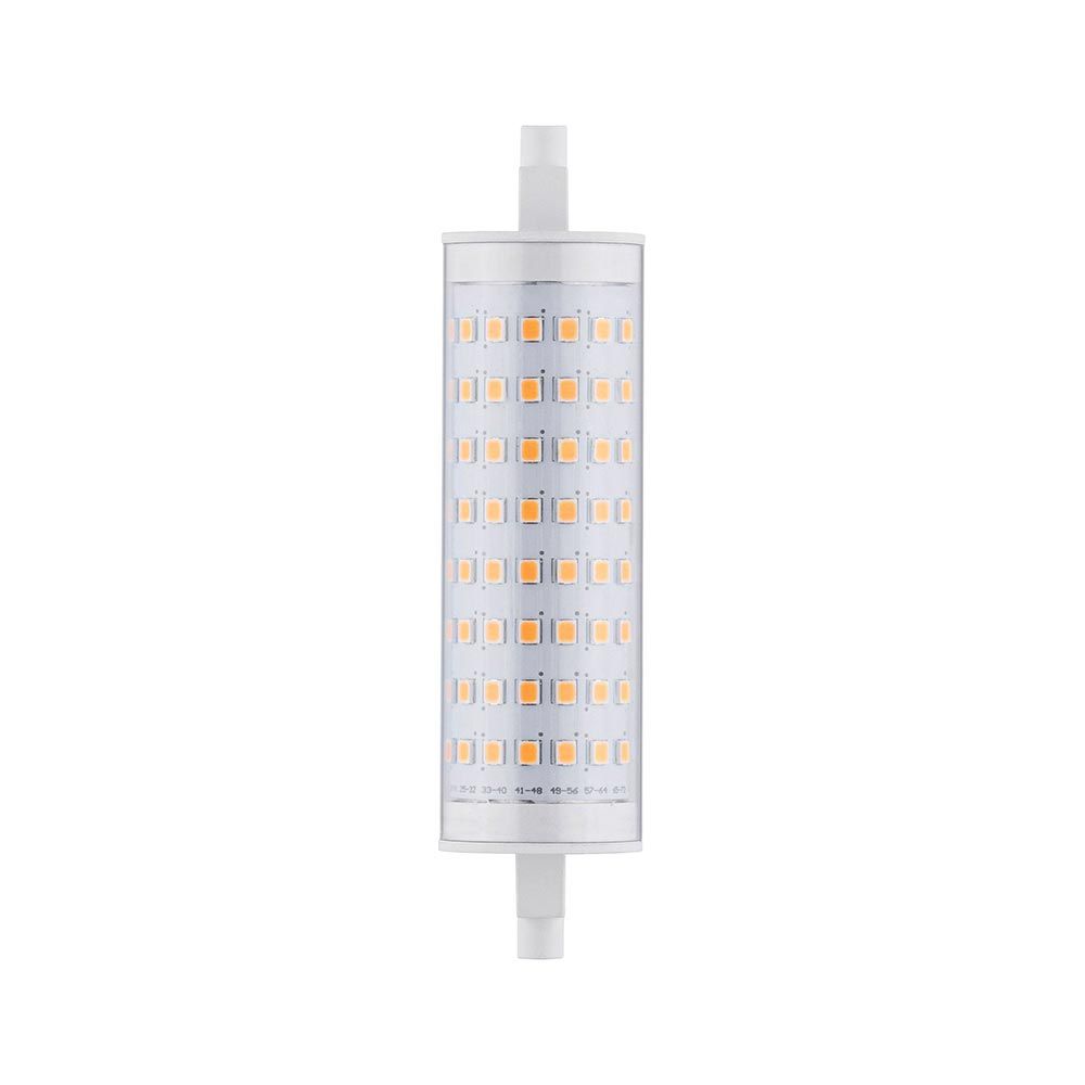 Dimmbare R7s LED Lampe 13W in Stabform, energieeffizient mit 2700K für Deckenfluter und Wandbeleuchtung.