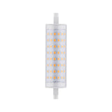 Dimmbare R7s LED Lampe 13W in Stabform, energieeffizient mit 2700K für Deckenfluter und Wandbeleuchtung.