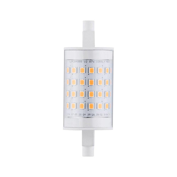 R7s 9W LED R7 Stab 2700K Klar, Paulmann LED-Stab für Deckenfluter und Wandleuchten, Default Title
