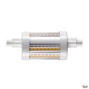 R7s LED-Stab 9W 3000K CRI90 78mm dimmbar 330° Klar, SLV LED-Stab für Deckenfluter und Wandleuchten